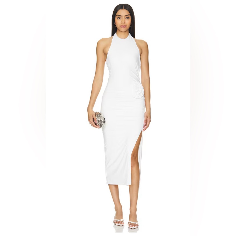 Superdown x bridget iris midi dress in size XXS